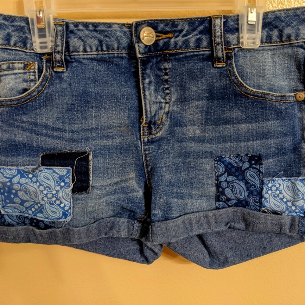 Justice jean shorts